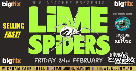 Picture of LIME SPIDERS - Live@TheWicko