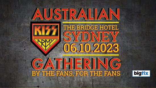 Picture of AUSTRALIAN KISS ARMY GATHERING