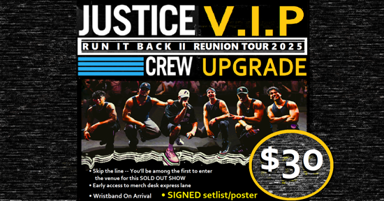 Picture of JUSTICE CREW - V.I.P UPGRADE